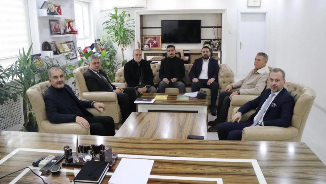 Başkan İdris Alan’dan İl Milli Eğitim Müdürü Beraat Şahin’e Ziyaret