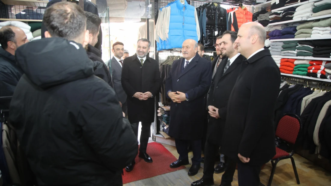 Başkan Şerifoğulları ve AK Parti Genel Başkan Yardımcısı Dr. Ömer İleri’den Esnaf ve Aile Ziyaretleri