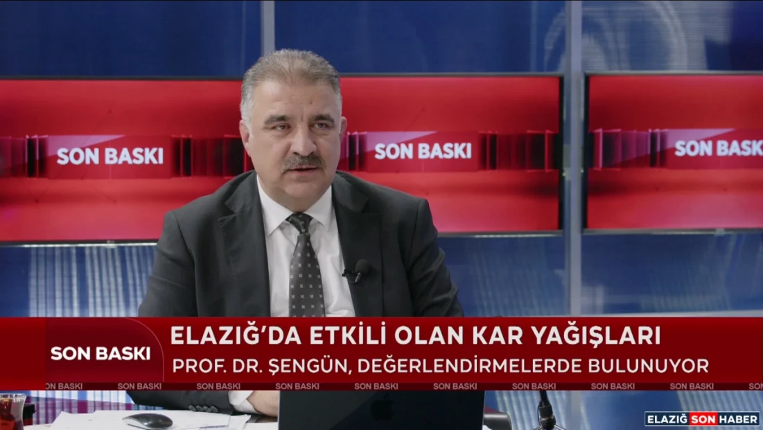 Elazığ’da 76 Yılın En Yoğun 24 Saatlik Kar Yağışı