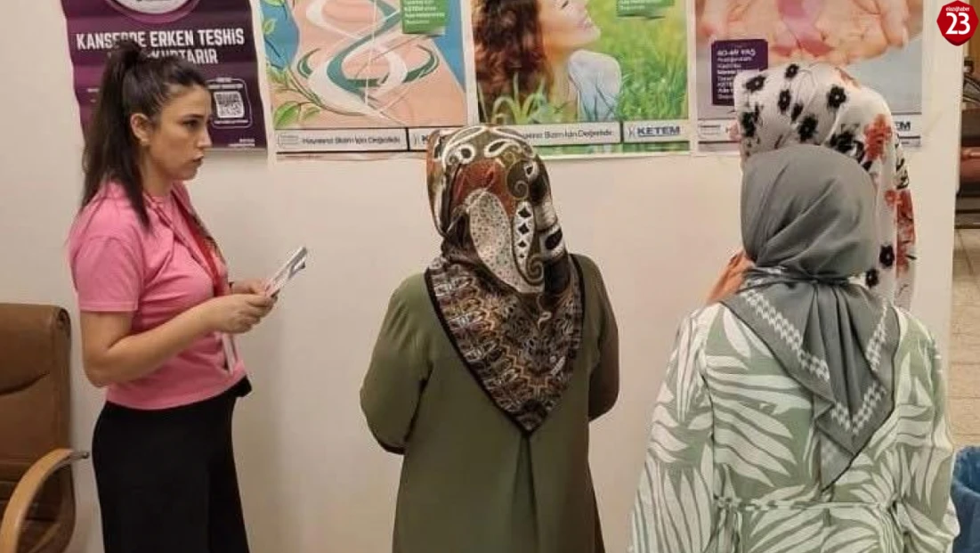Elazığ’da Ücretsiz Kanser Taramaları Devam Ediyor
