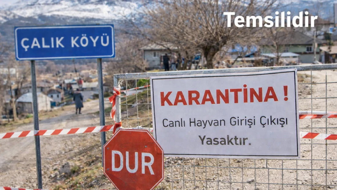 Elazığ Keban’da Şap Alarmı: 6 Köy Karantinada