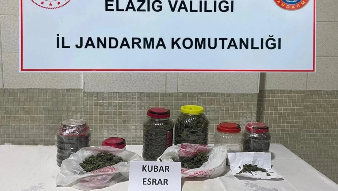 Elazığ Palu’da Uyuşturucu Operasyonu: 1 Tutuklama