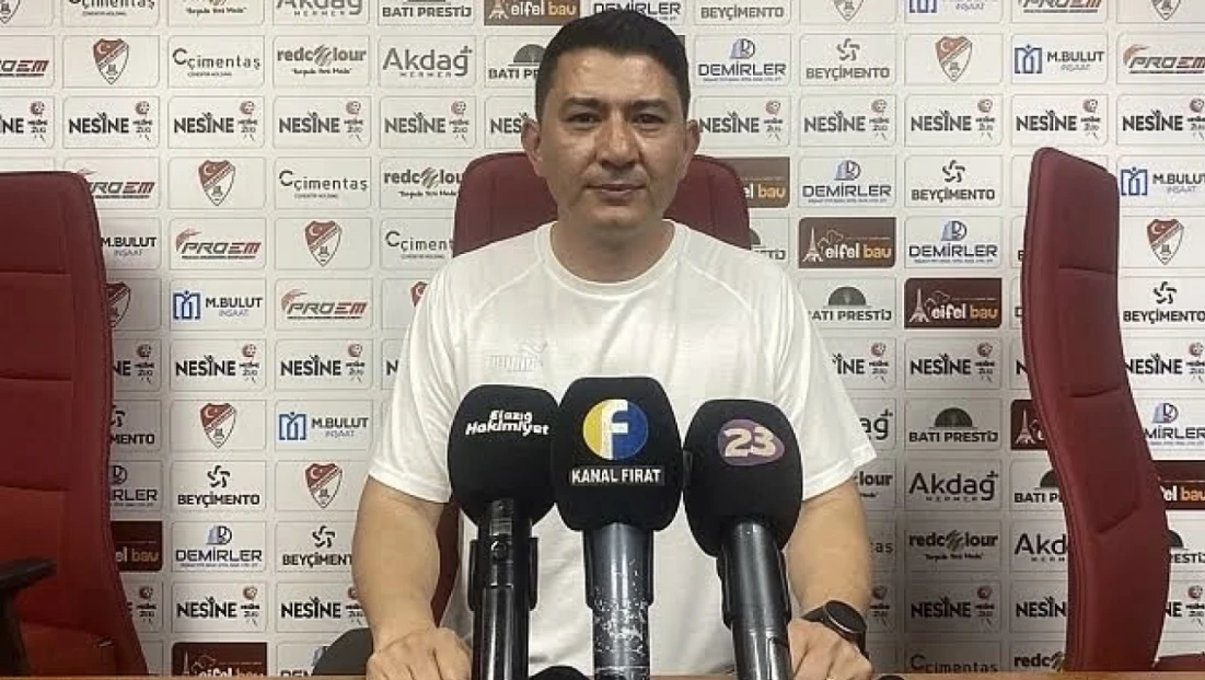 Elazığspor Teknik Direktörü Fırat Gül’den Transfer ve Kadro Mesajları