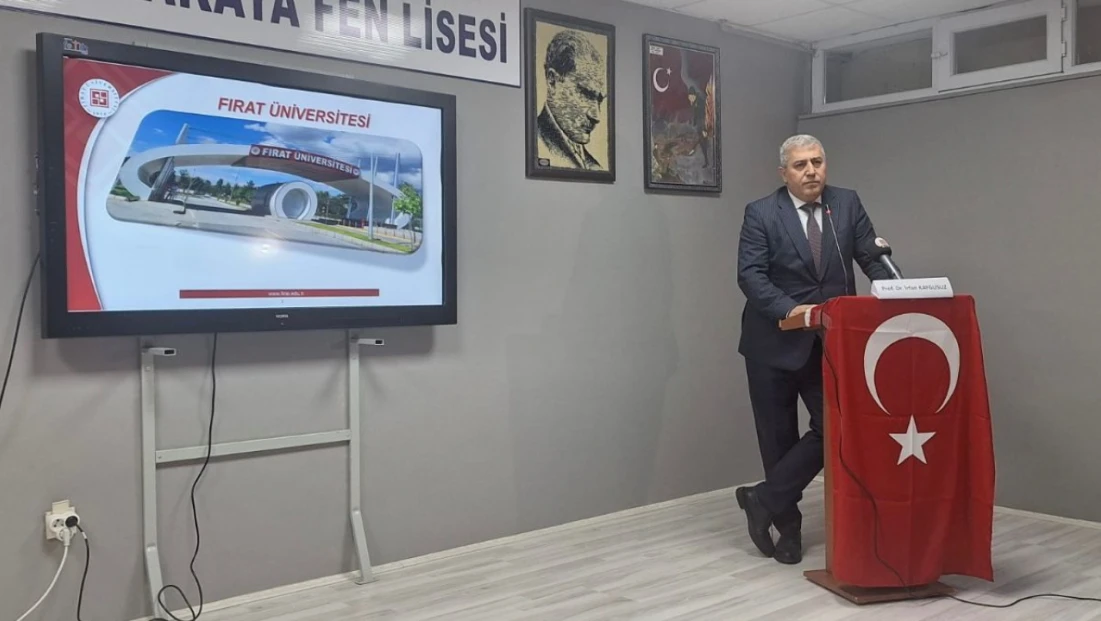 Fırat Üniversitesi’nden 31 Lisede Eş Zamanlı Tanıtım