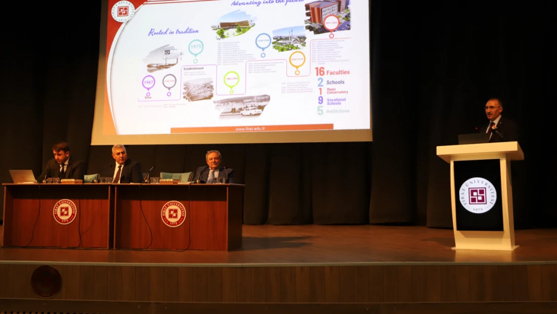 Fırat Üniversitesi Rektörü Prof. Dr. Fahrettin Göktaş, Akademik Kadroyla Değerlendirme Toplantısı Yaptı