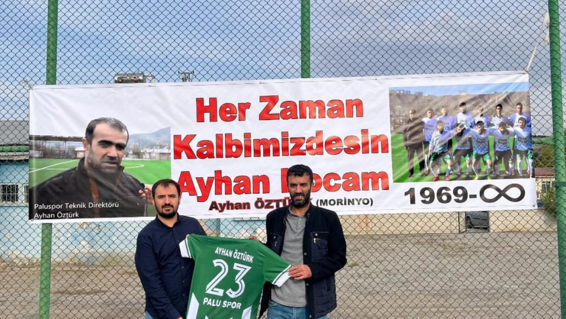 Palu Spor, Efsane Hocası Ayhan Öztürk’ü Unutmadı