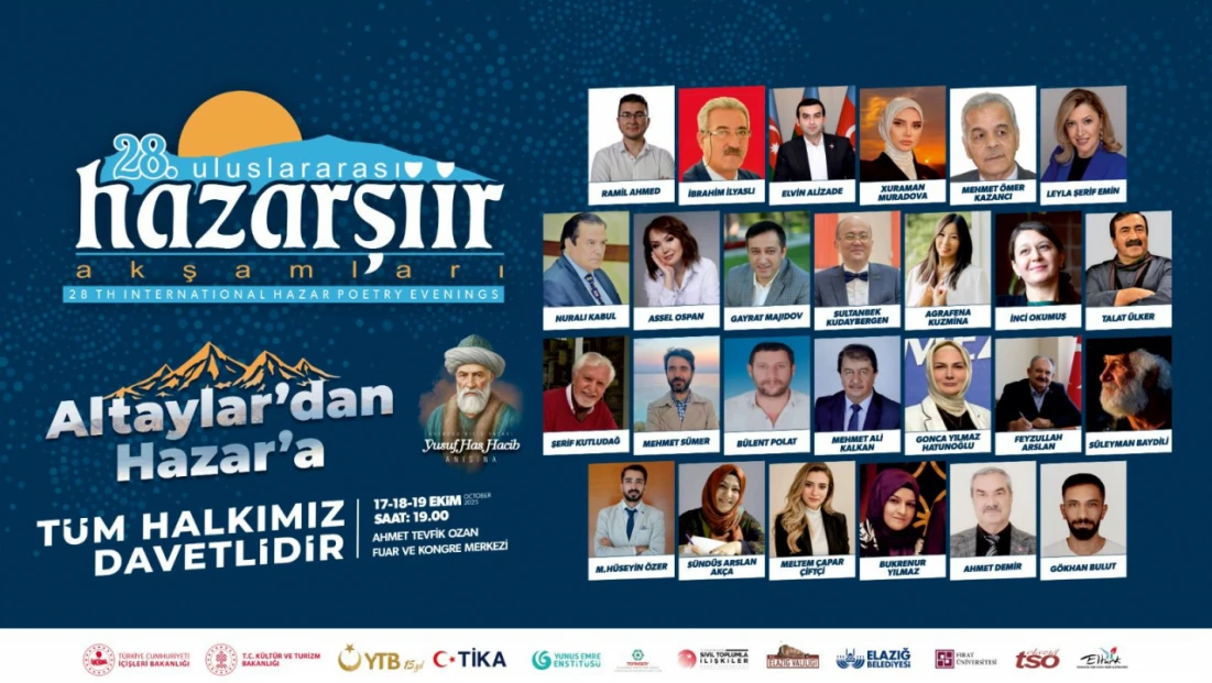 Türk Dünyası Elazığ’da Buluşacak