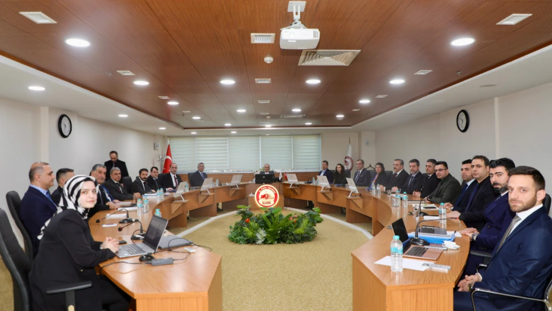 Vali Numan Hatipoğlu Başkanlığında İl Özel İdaresi Eşgüdüm Toplantısı Yapıldı