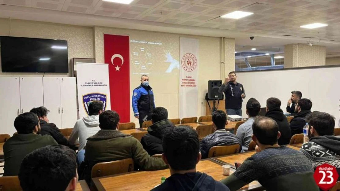 'Bilinçli Toplum Duyarlı Elazığ' Projesi sürüyor