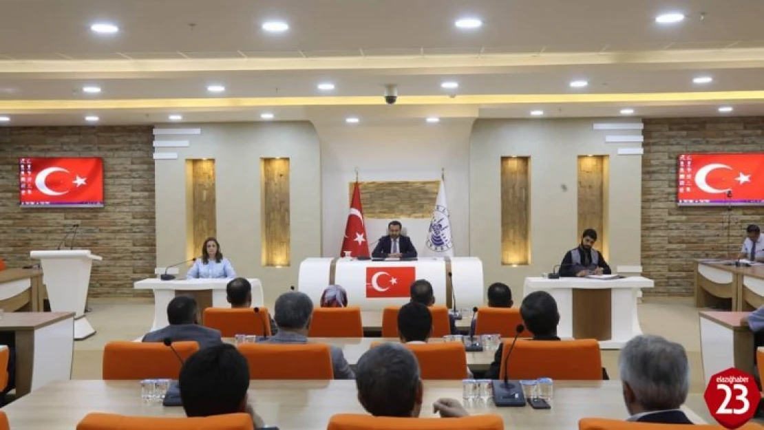 Elazığ Belediye Meclisi Mehmetçiğe Destek İçin Olağanüstü Toplandı
