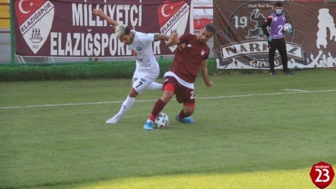 2. Lig: Elazığspor: 1 - Serik Belediyespor: 1