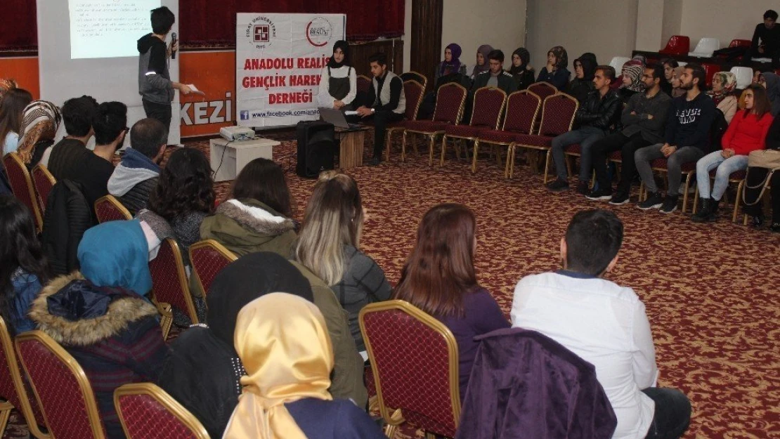 Elazığ'da Madde ve Sanal Bağımlılığı Semineri Verildi