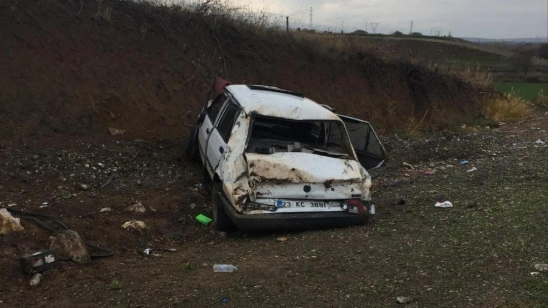 Elazığ Bingöl Yolunda Feci Kaza, 1 Kişi Öldü 3 Kişi Yaralandı