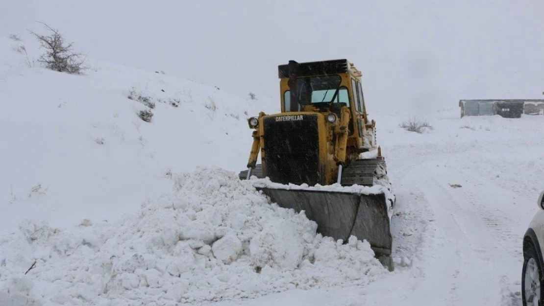 Elazığ'da Karla Kapanan 332 Köy Yolu Açıldı