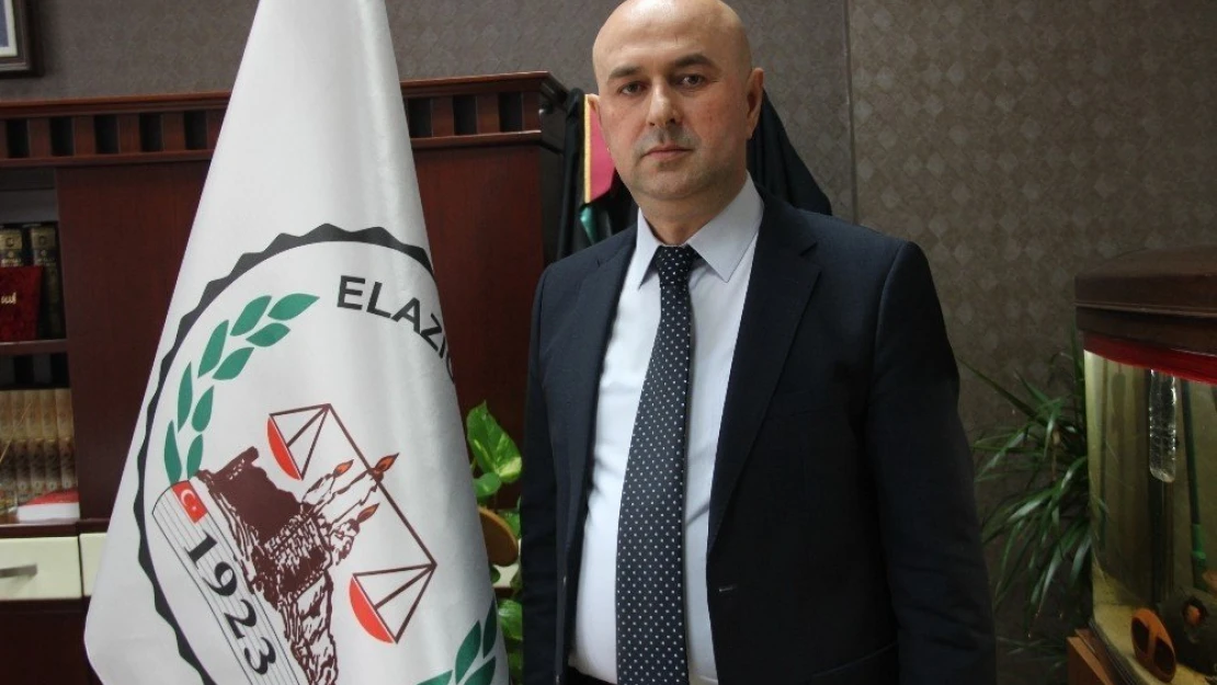 Elazığ Barosundan Alkışlanacak Karar