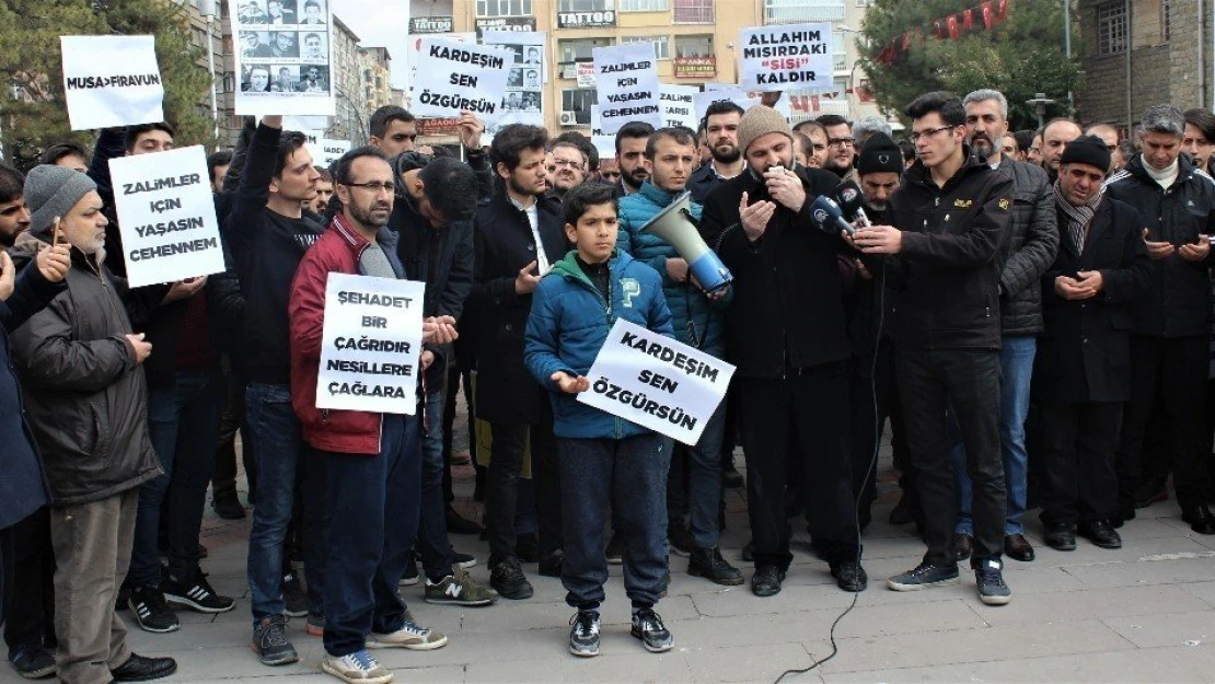 Elazığ'da Mısır'daki İdamlara Tepki