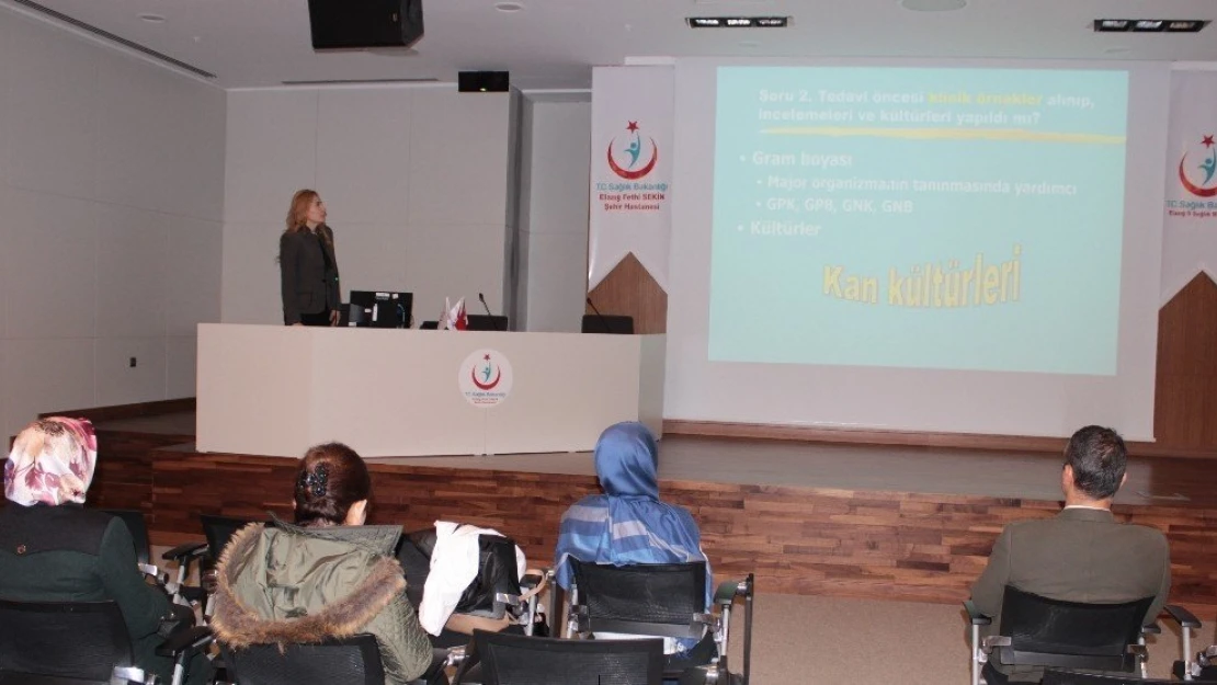 Elazığ'da Akılcı Antibiyotik Kullanımı Semineri Düzenlendi