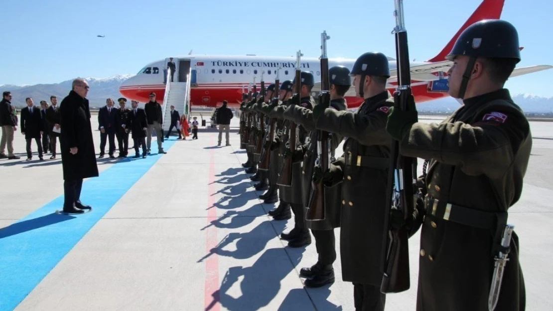 Cumhurbaşkanı Erdoğan, Elazığ'da