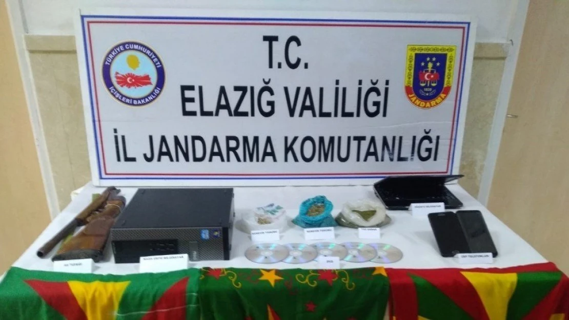 Elazığ'da Büyük Operasyon, 4 PKK'lı Gözaltına Alındı