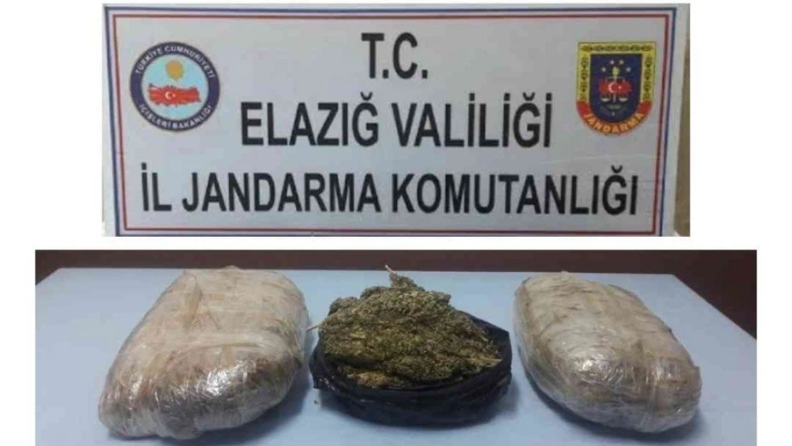 Jandarma, Menfeze 5 Kilo Esrar Saklayan 3 Şüpheliyi Yakaladı