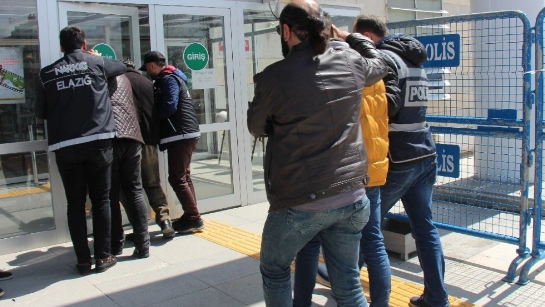 Elazığ'da Uyuşturucu Operasyonu, 4 Gözaltı