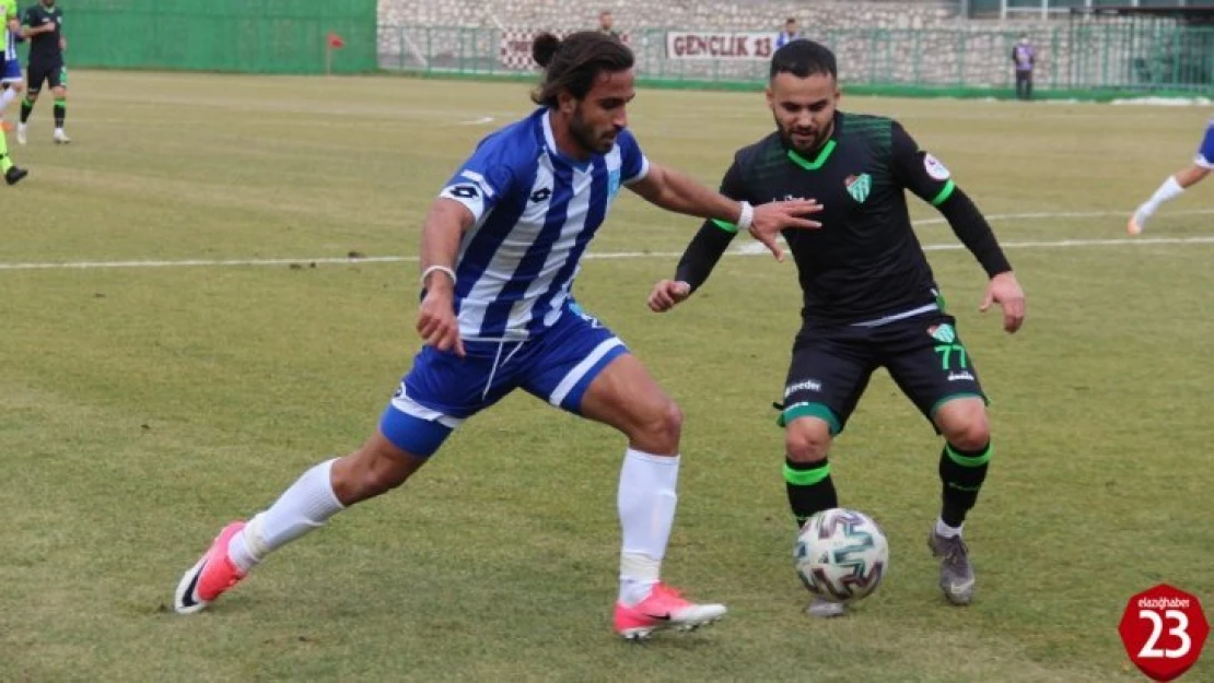 3. Lig: Elazığ Karakoçan: 1 - Çarşambaspor: 1