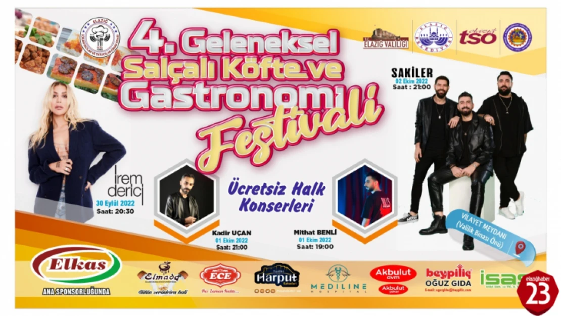 4. Geleneksel Salçalı Köfte Ve Gastronomi Festivali 30 Eylül'de Başlıyor