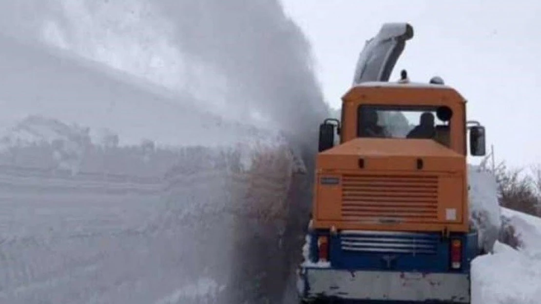 Bakın Elazığ'da Kar Nedeniyle Kaç Köy Yolu Kapalı