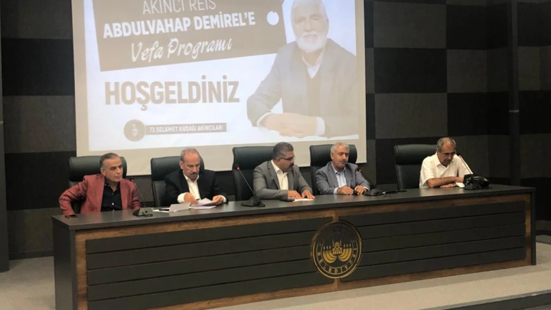 Abdulvahap Demirel Elazığ'da Anıldı