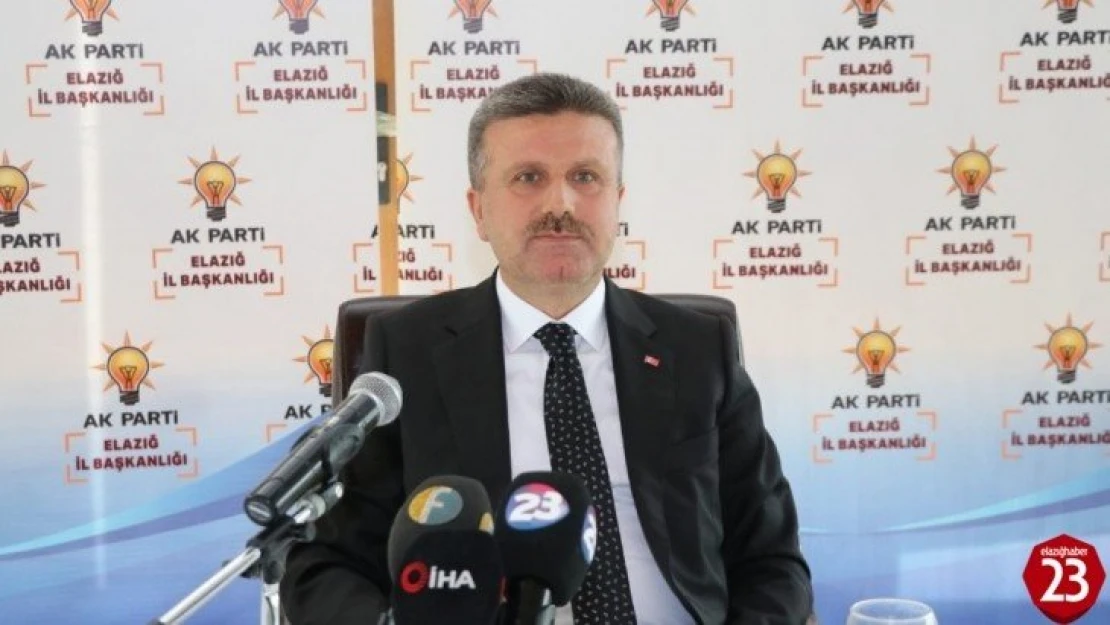 AK Parti Elazığ İl Başkanı Gürgöze istifa etti