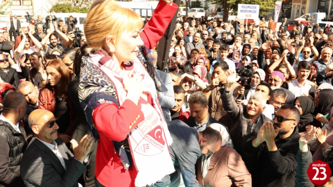 Bağımsız Aday Prof. Dr. Yasemin Açık'ın SKM Açılışı Mitinge Dönüştü