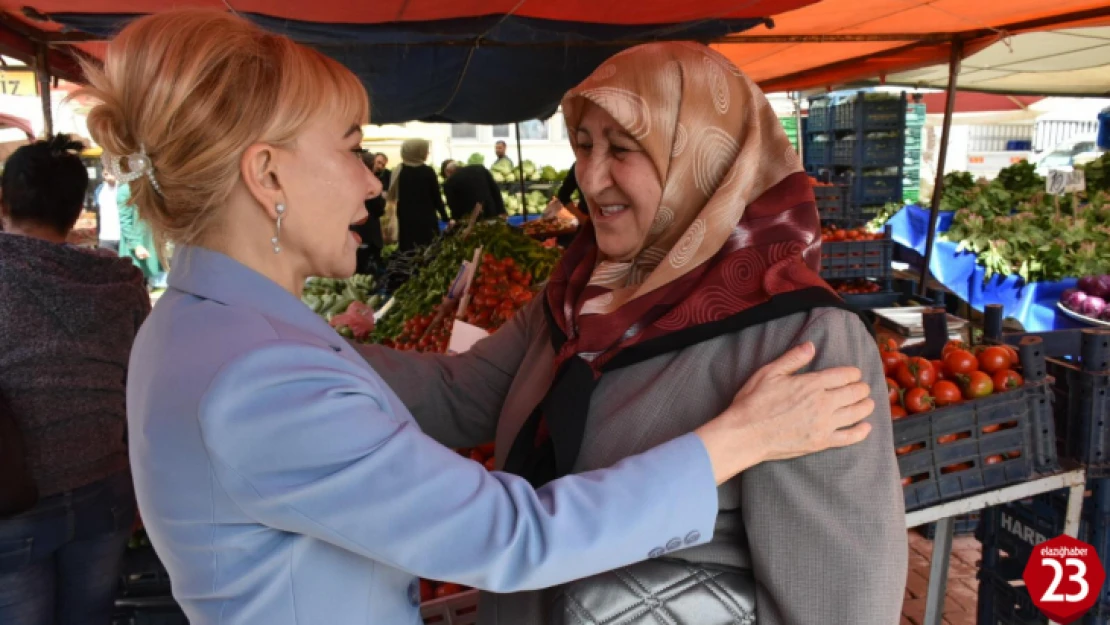 Bağımsız Aday Prof. Dr. Yasemin Açık Elazığlıların Desteği İle Yoluna Tam Hız Devam Ediyor