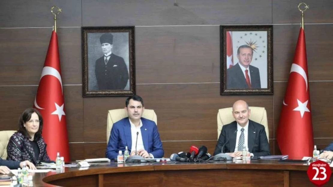 Bakan Soylu ve Kurum Elazığ'da