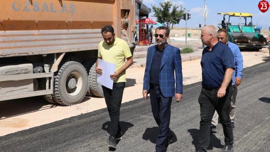 Başkan Şerifoğulları, Yol Yenileme Çalışmalarını Yerinde İnceledi