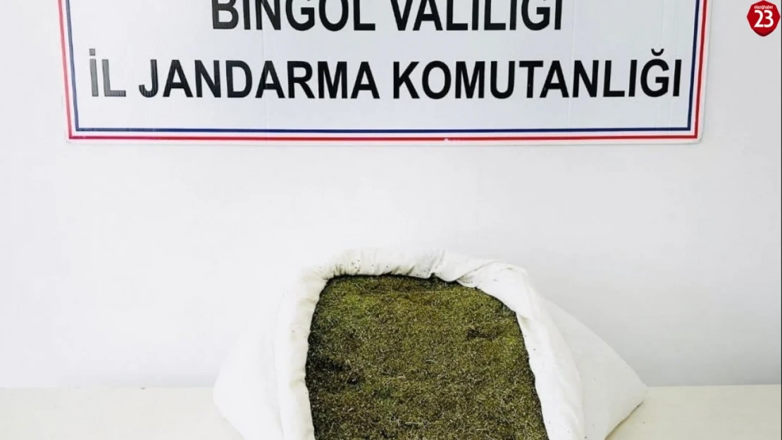 Bingöl'de 17 kilo esrar ele geçirildi