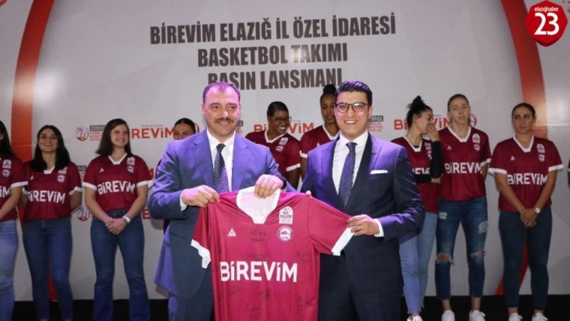 Birevim, Elazığ Kadın Basketbol Takımına Sponsor Oldu