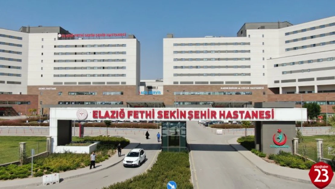 Bölge Hastanesi Konumundaki Elazığ Şehir Hastanesinde, 1 Yılda 2 Milyona Yakın Hasta Tedavi Edildi