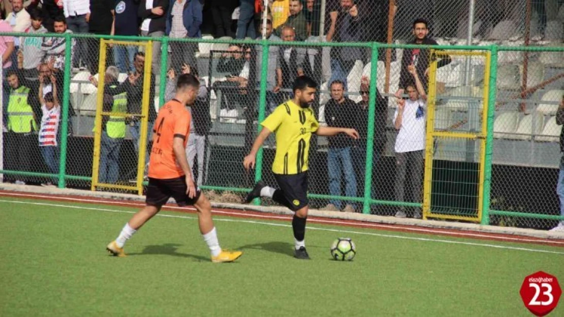 Bölgesel Amatör Lig: Elazığ Yolspor: 3 - Aksaray Gençlikspor: 6