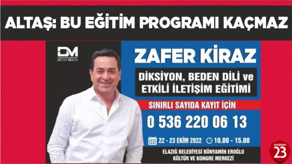 Bu Eğitimi Kaçıranlar Üzülür !