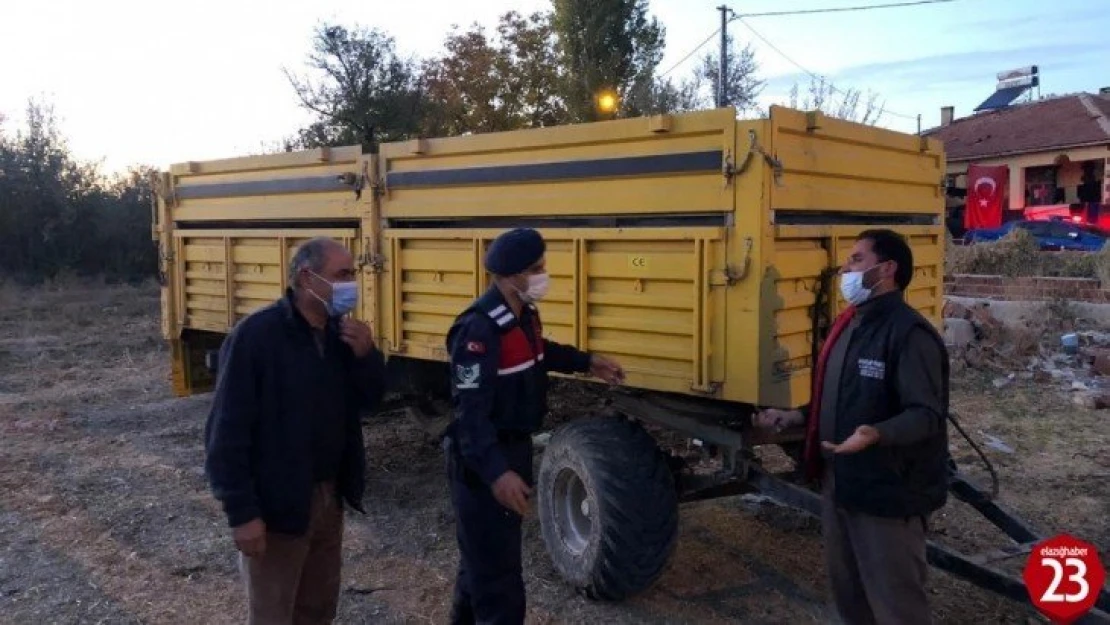 Çalınan römorkları JASAT buldu, 4 şüpheli yakalandı