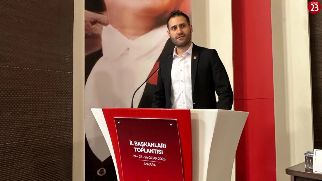 CHP Elazığ Gençlik Kolları Başkanı Canberk Aydın'dan 19 Mayıs Mesajı: 'Umut Hâlâ Samsun'dan Yola Çıkan Bir Vapurdur!'