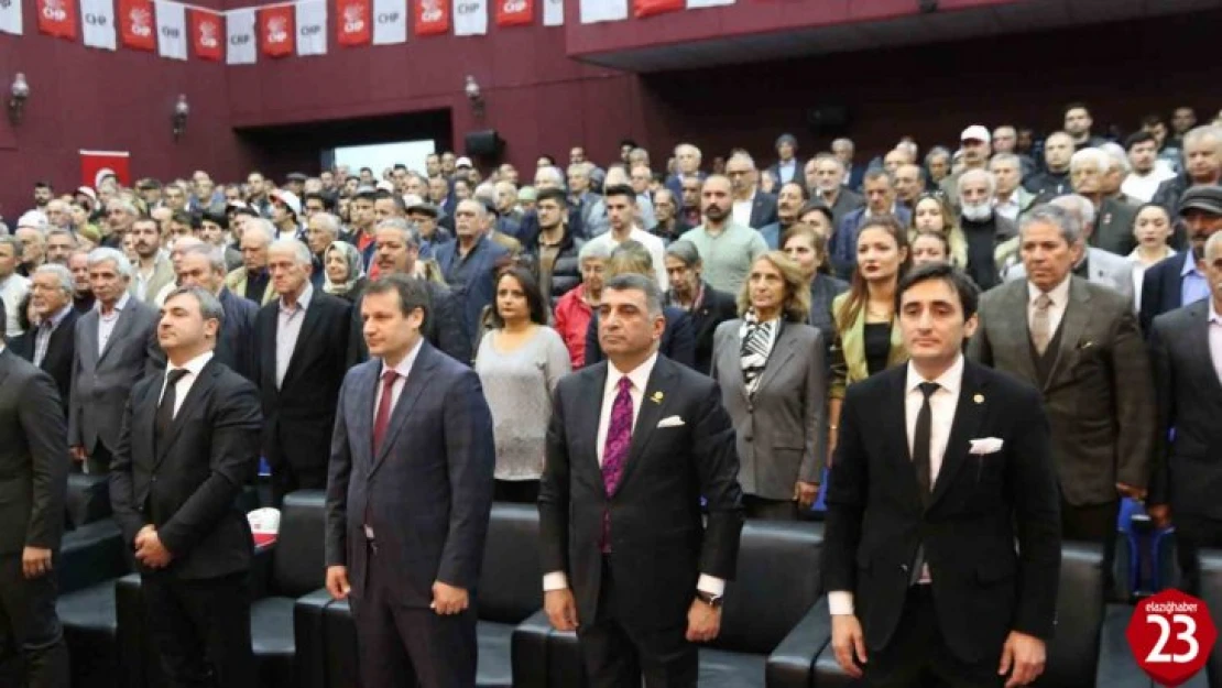 CHP Elazığ milletvekilleri aday tanıtım toplantısı gerçekleştirildi