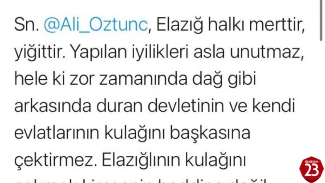 CHP Genel Başkan Yardımcısı Öztunç'a 'kulak çekme' tepkisi