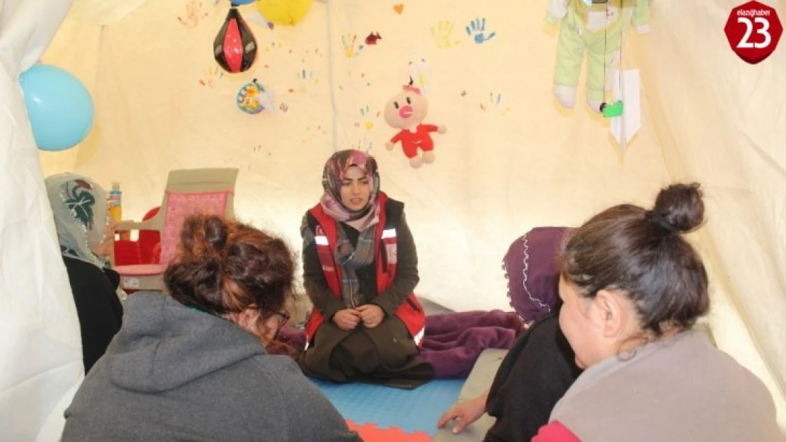 Depremzedelere yönelik psikososyal eğitim sürüyor