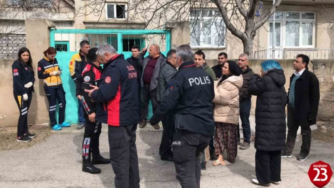 Doğal gaz kaçağı için eve giren polis dehşetle karşılaştı