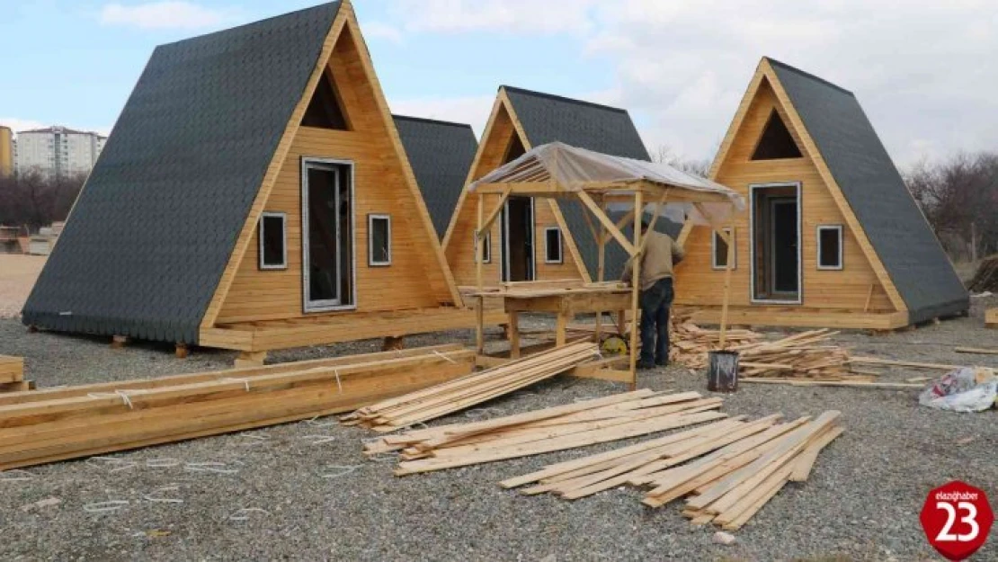 Doğu ve Güneydoğu Anadolu Bölgesinin Tek Bungalov Fabrikası Elazığ'da