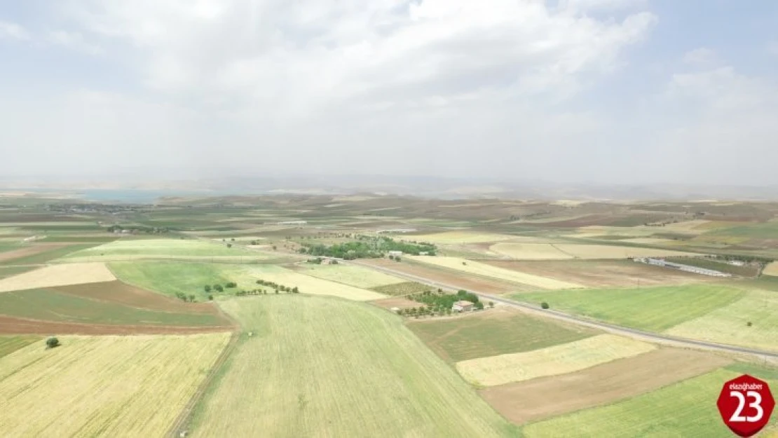 Elazığ'da 185 Bin 900 Dekar Tarım Arazisi Sulanacak