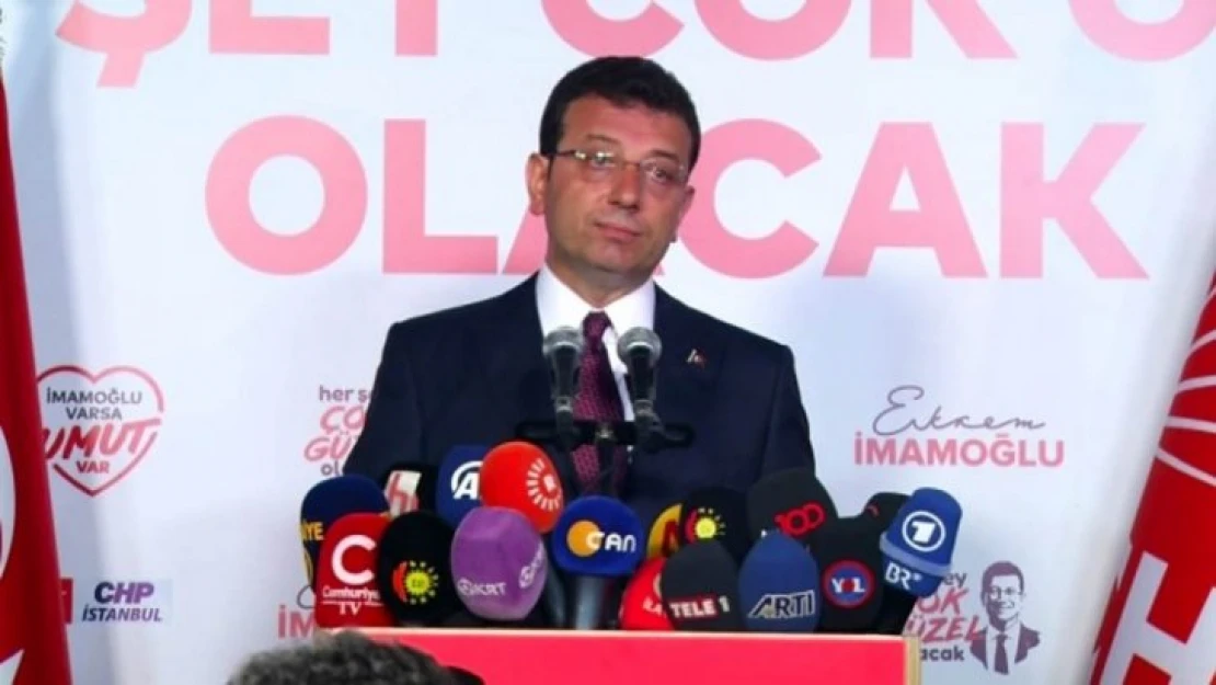 Ekrem İmamoğlu'ndan İlk Açıklama