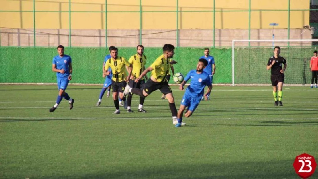 Elazığ 1. Amatör Küme Futbol Ligi'nde final tarihi netleşti