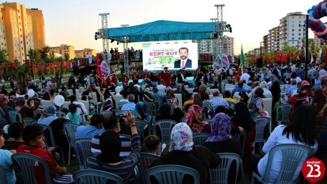 Elazığ'a Hayat Verecek Olan Kent-Köy Hizmete Açıldı